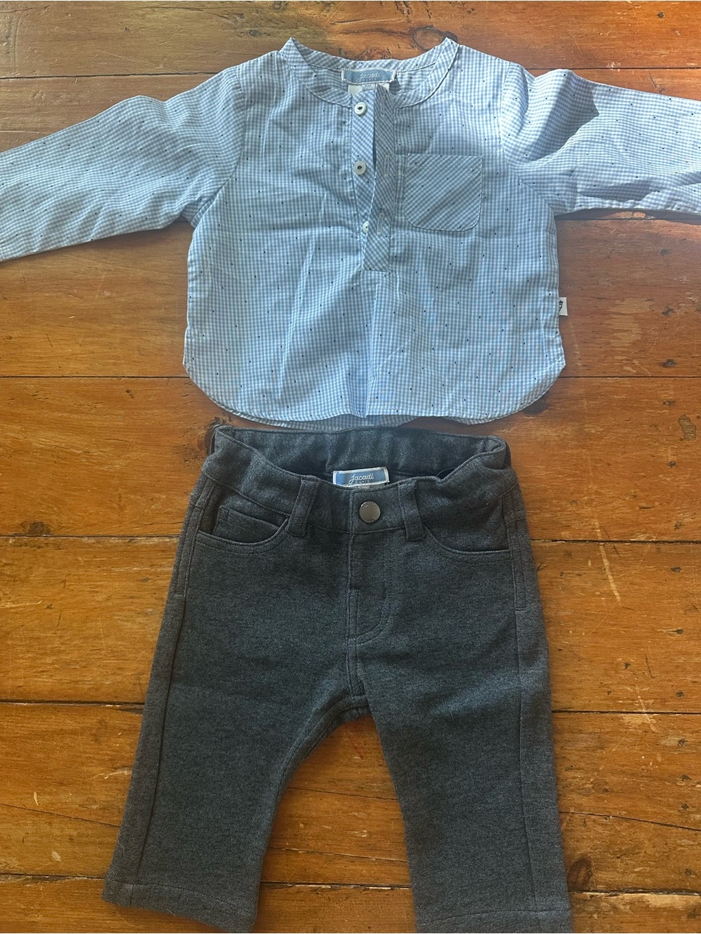 Jacadi baby boy set 6M